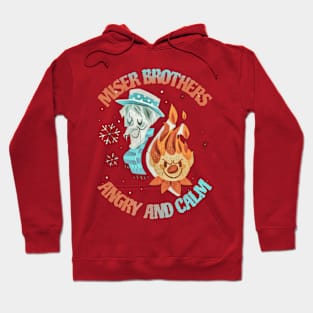 miser brothers : angry and calm Hoodie